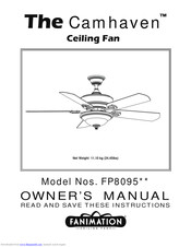 Fanimation The Camhaven FP8095 Series Owner's Manual