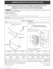 Frigidaire FEW30S2DCA Installation Instructions Manual