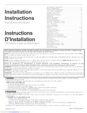 Frigidaire AGQ6000CES0 Installation Instructions Manual