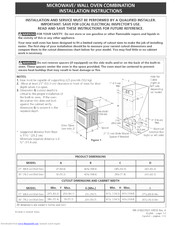 Frigidaire GLEB27M9FQA Installation Instructions Manual