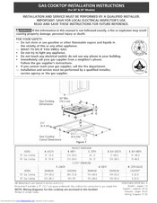 Frigidaire GLGC30S9EQA Installation Instructions Manual