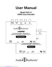 Audio Authority HCX-11 User Manual