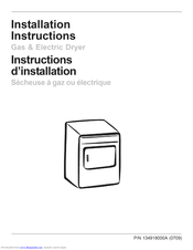 Crosley BEQ1442CES1 Installation Instructions Manual