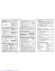 Crosley CRSH268MS3 Installation Instructions