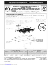 Electrolux EW36IC60LB1 Installation Instructions Manual