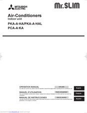 Mitsubishi Electric PCA-A·KA Operation Manual