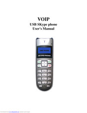 Shenzhen Haosen Electronics USB SKype phone User Manual