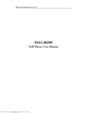 Well 8820IP User Manual