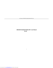 Aventura DMB-04R User Manual