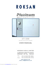 Roksan Audio Platinum STI308 User Manual
