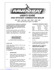 Ravenheat RSF 84ET User Manual