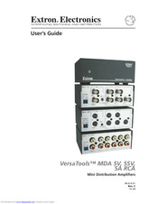 Extron electronics VersaTools MDA 5A RCA User Manual