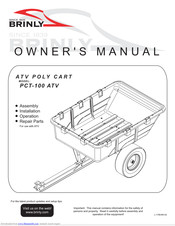 Brinly PCT-100 ATV Owner's Manual