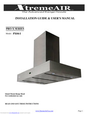 XtremeAIR PX04-I Installation Manual & User Manual