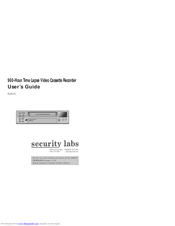 Security Labs SL800 User Manual