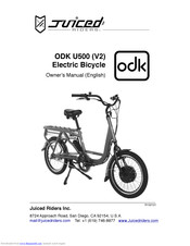 Juiced Riders ODK U500 V2 Owner's Manual