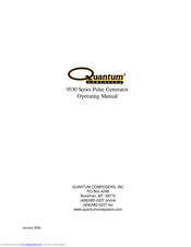 Quantum Composers 9530 Series Operating Manual