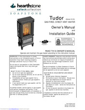 Hearthstone Tudor 8120 Owner's Manual And Installation Manual