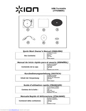 ION iTTUSB05 Quick Start Owner's Manual