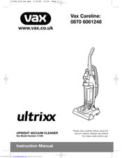 Vax ultrixx V-040 Instruction Manual