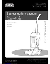 Vax Essentials VEU-11 Instruction Manual