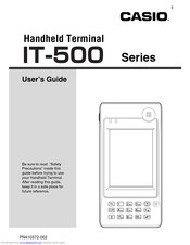 Casio IT-500 Series User Manual