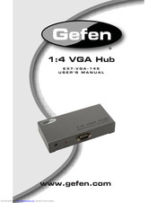 Gefen EXT-VGA-145 User Manual