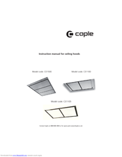 Caple CE1105 Instruction Manual