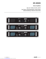 Qtx SPL700 User Manual