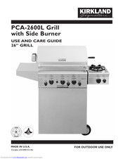 Kirkland Signature PCA-2600L Use And Care Manual