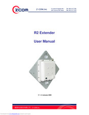 Z-Com R2 Extender User Manual
