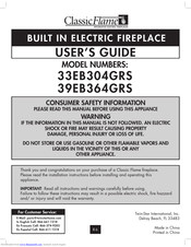 Classicflame 33EB304GRS User Manual