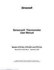 Sensorsoft ST6105J User Manual