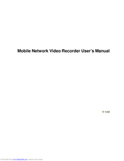 IC Realtime Mobile Network Video Recorder User Manual