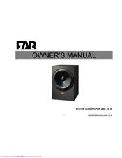 FAR LBE 10 A Owner's Manual