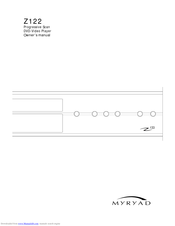 Myryad Z122 Owner's Manual