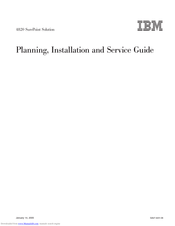 Ibm 4820 Planning, Installation And Service Manual