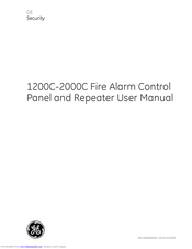 GE Security 2000C User Manual