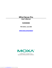 Moxa Technologies NPort Server Pro User Manual