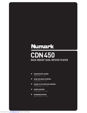 Numark CDN450 Quick Start Manual