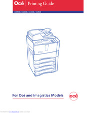 Oce im7230 Printing Manual