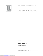 Kramer VA-102P512 User Manual