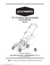 GreenWorks 25272 Owner's Manual