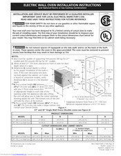 Electrolux EI27EW45KB3 Installation Instructions Manual