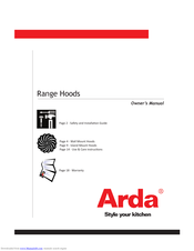 Arda HAM52B Owner's Manual