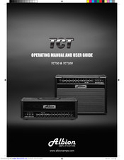 Albion TCT50 Operating Manual