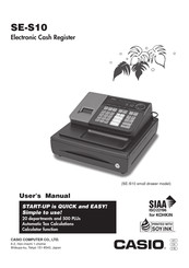 Casio SE-S10 User Manual