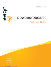 Ubee DDC2700 User Manual