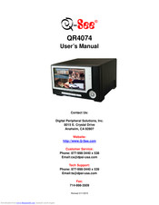 Q-See QR4074 User Manual