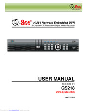 Q-See QS218 User Manual